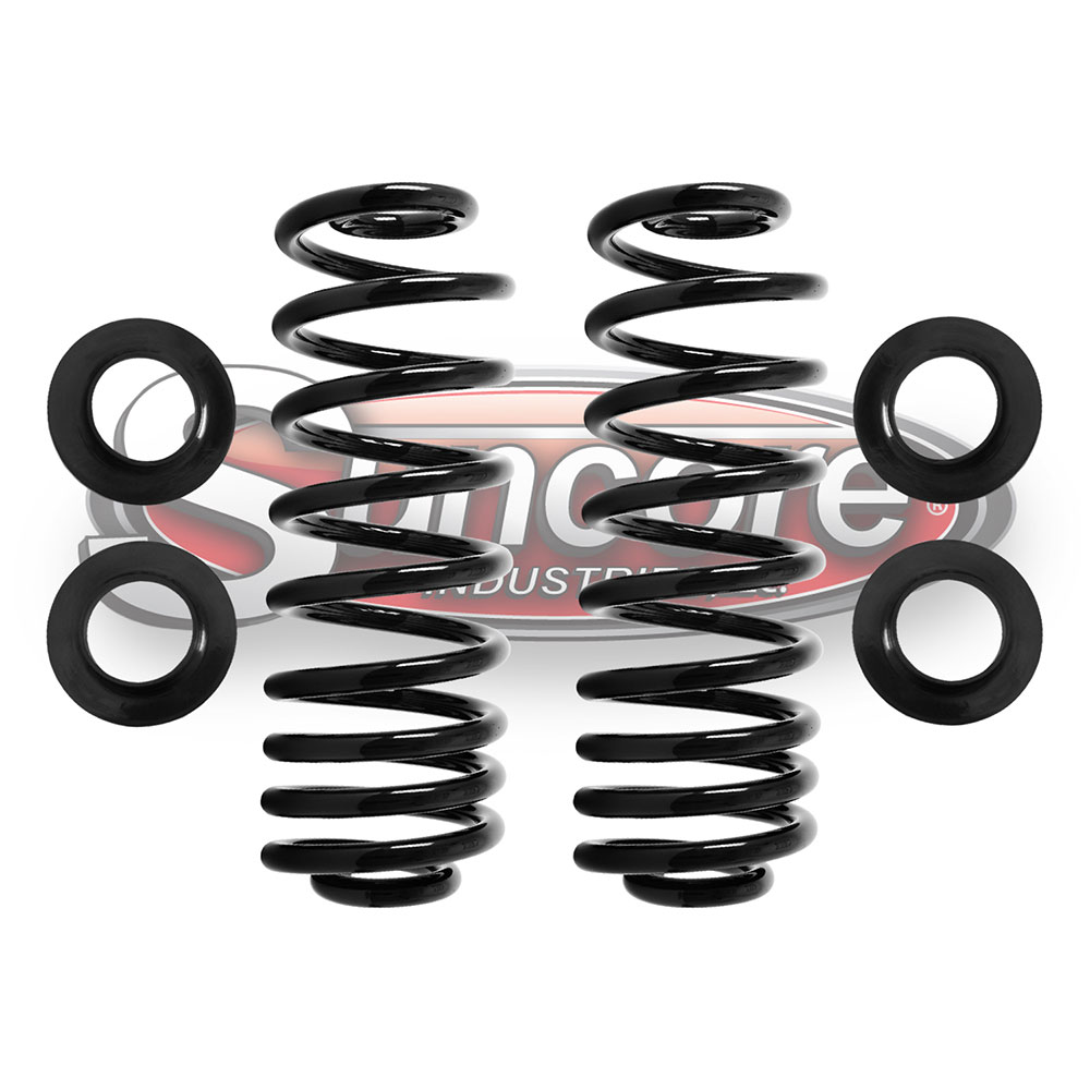 GMT913 Rear Air Springs to Coil Spring Suspension Conversion Kit - 2003-2009 Hummer H2