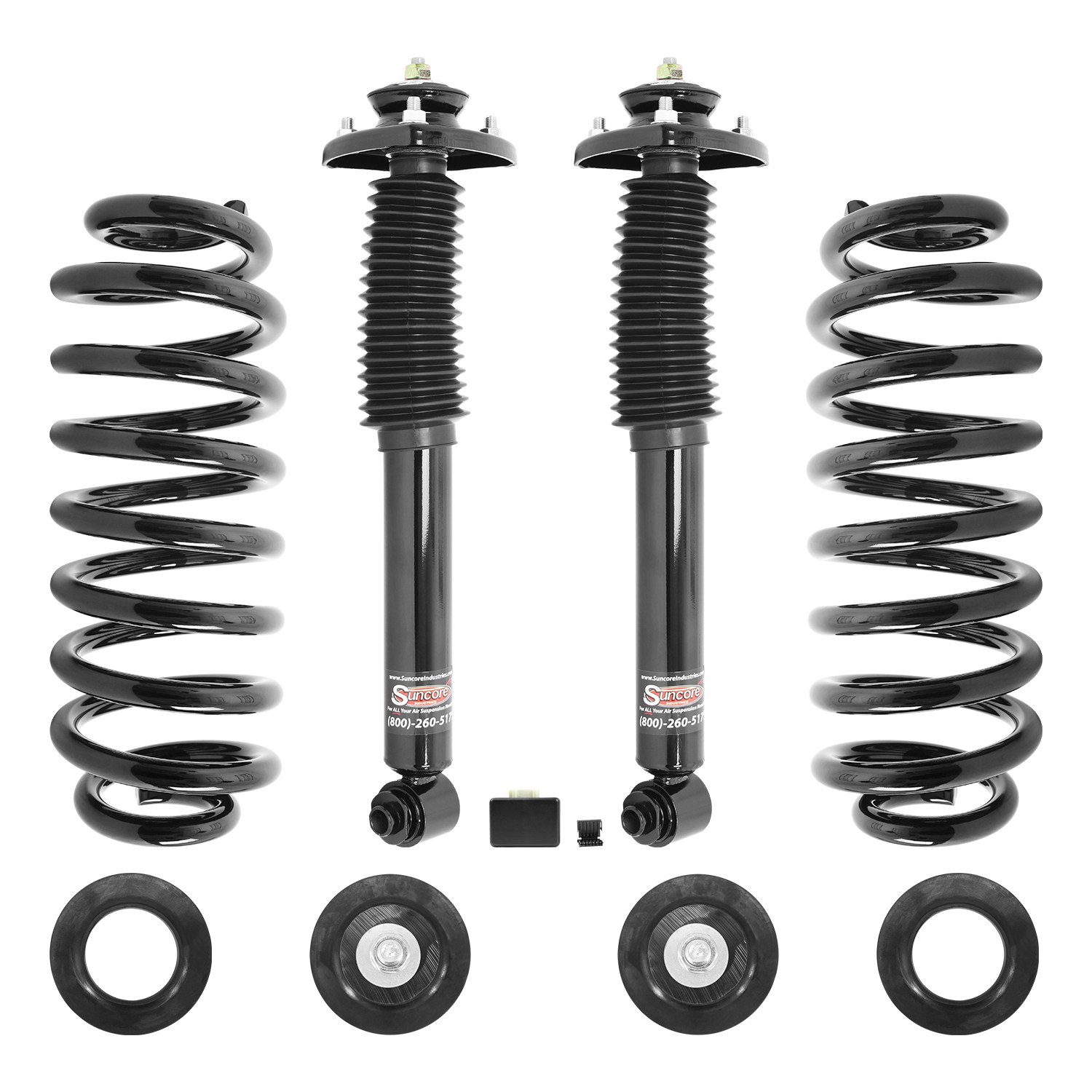 Rear SelfLeveling Suspension to Coil & Shocks Conversion Kit 20002006 BMW X5