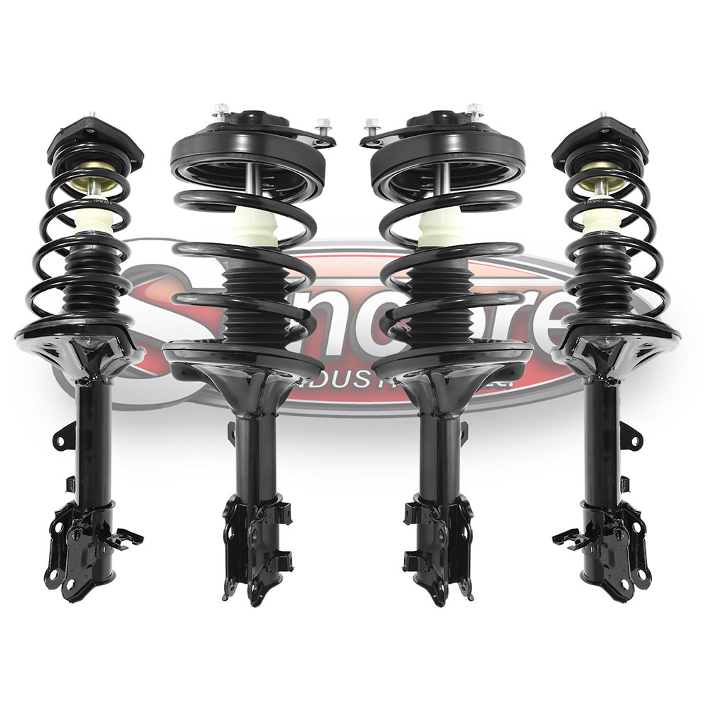 Quick Complete Strut & Coil Spring Assemblies Bundle - Hyundai Tiburon