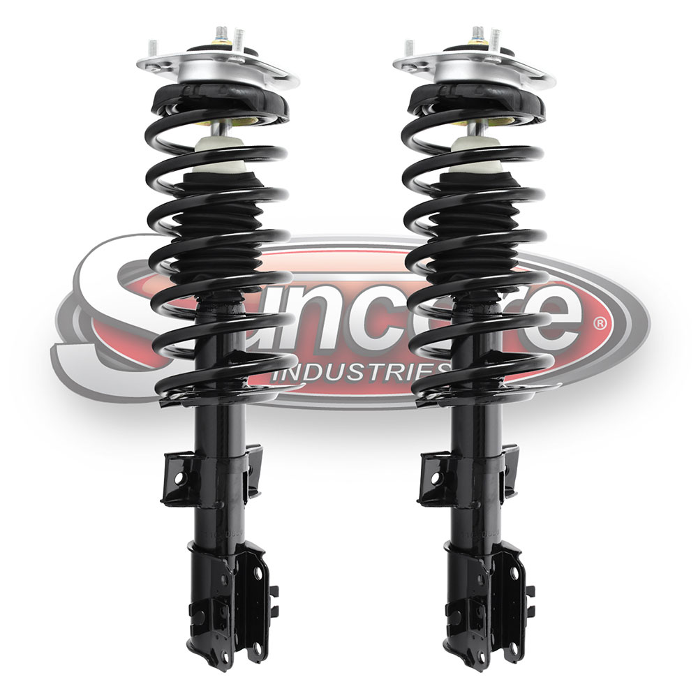 Quick Install Complete Strut Assemblies Front Pair Volvo 