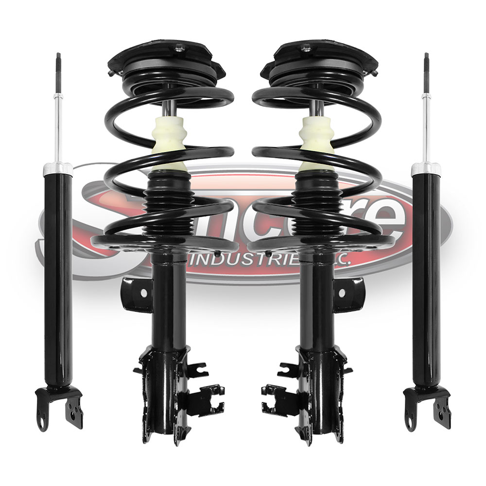 4-Piece Complete Strut Assembly & Shock Set For Nissan Altima 2.5L 2002-2006 – ECCPP