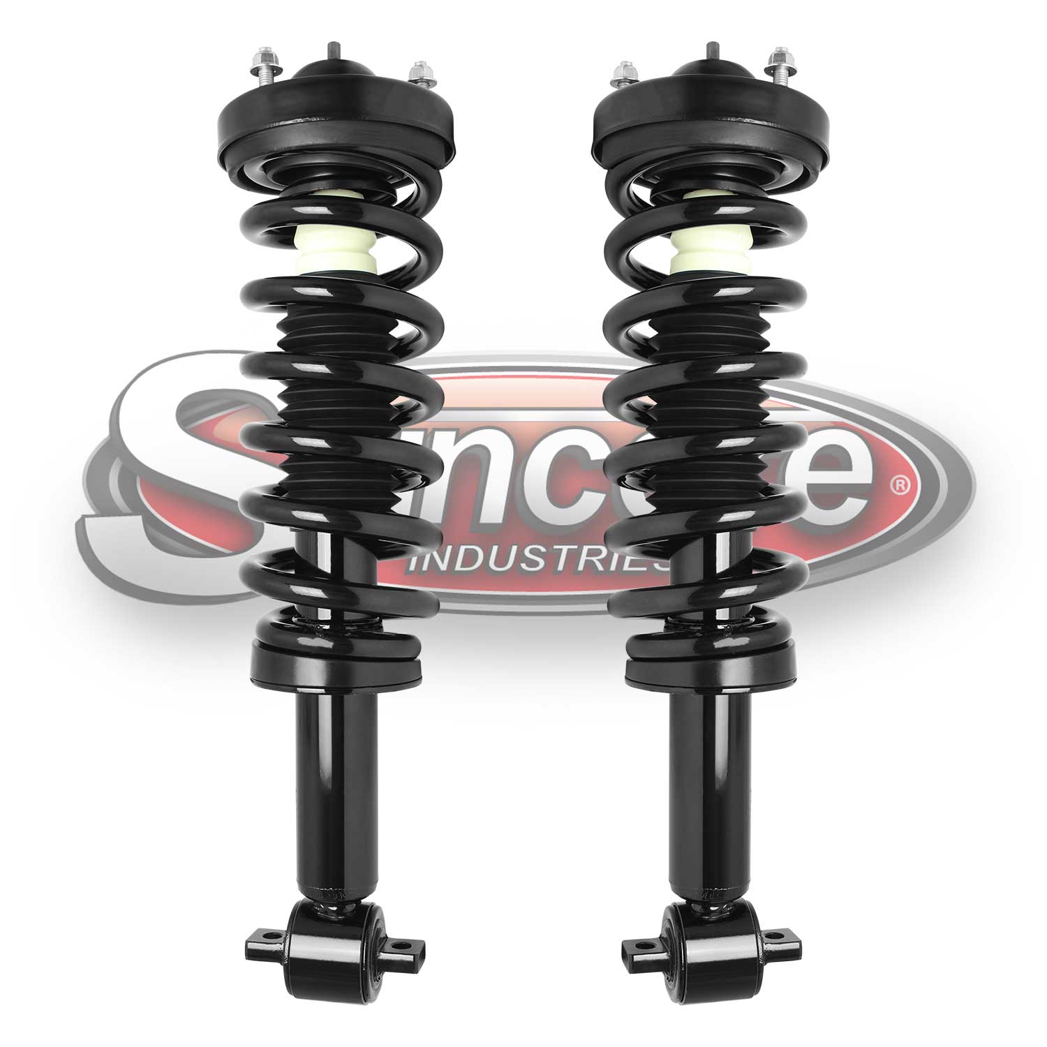 Front Pair Of Quick Complete Strut And Spring Assemblies 2014 Ford F