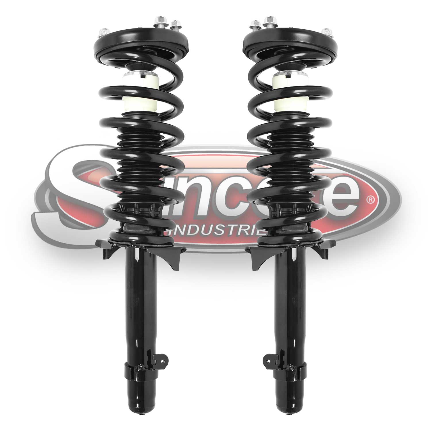 Front Pair of Quick Complete Strut & Spring Assemblies - 2009-2012