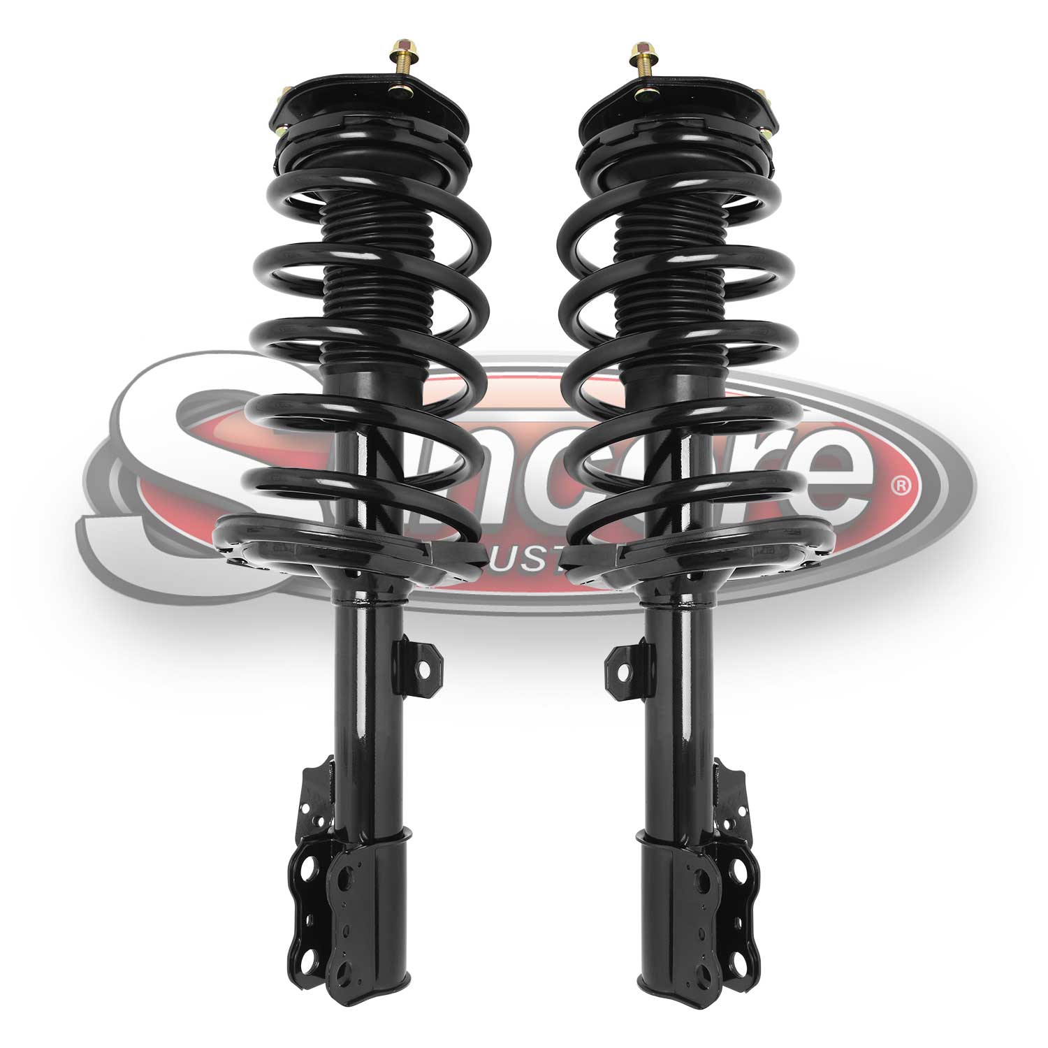 Front Pair of Quick Complete Struts & Springs - 07-10 Toyota