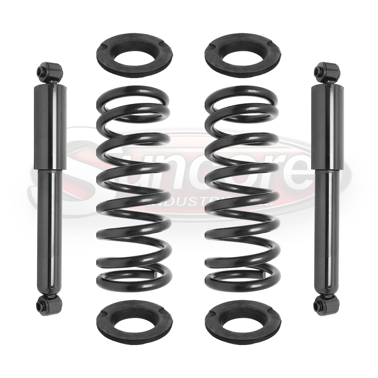 Rear Air Suspension to Shocks Coil Springs Conversion Kit