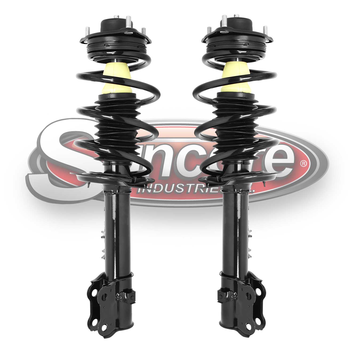 Automotive Front Pair Complete Struts And Coil Spring Assemblies For 2011