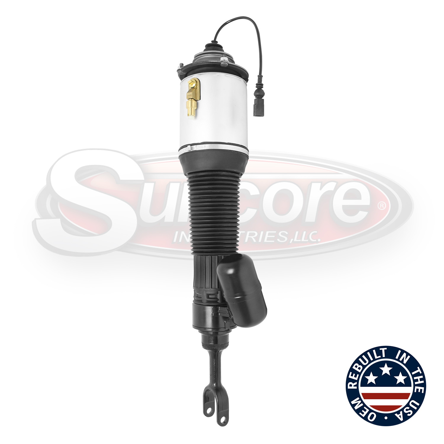 Air Suspension Remanufactured OEM Electronic Air Strut Front Left Single - Continental & Phaeton