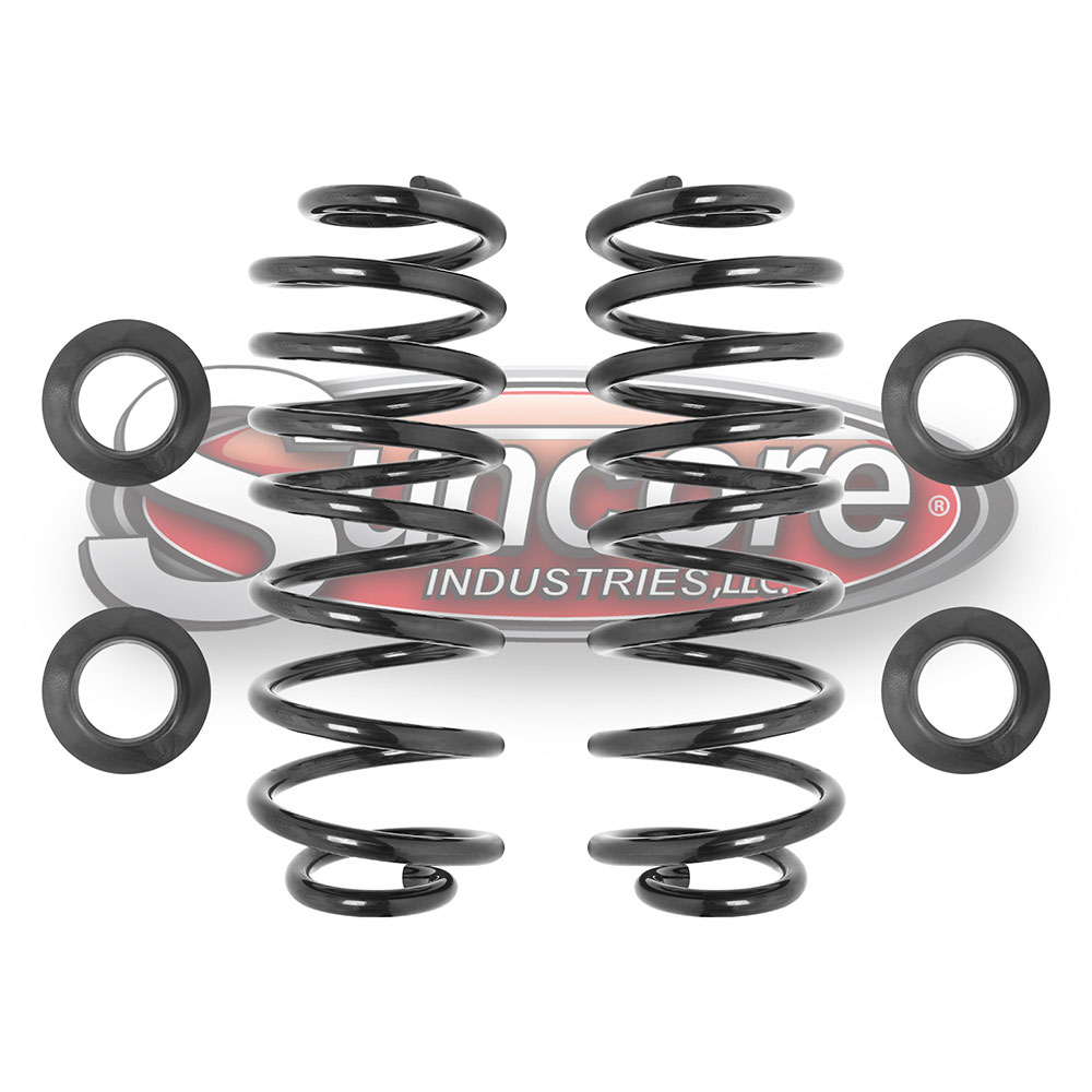 Rear Air Ride to Coil Spring Suspension Conversion Kit - Crown Victoria - Town Car & Grand Marquis (heavy Load)