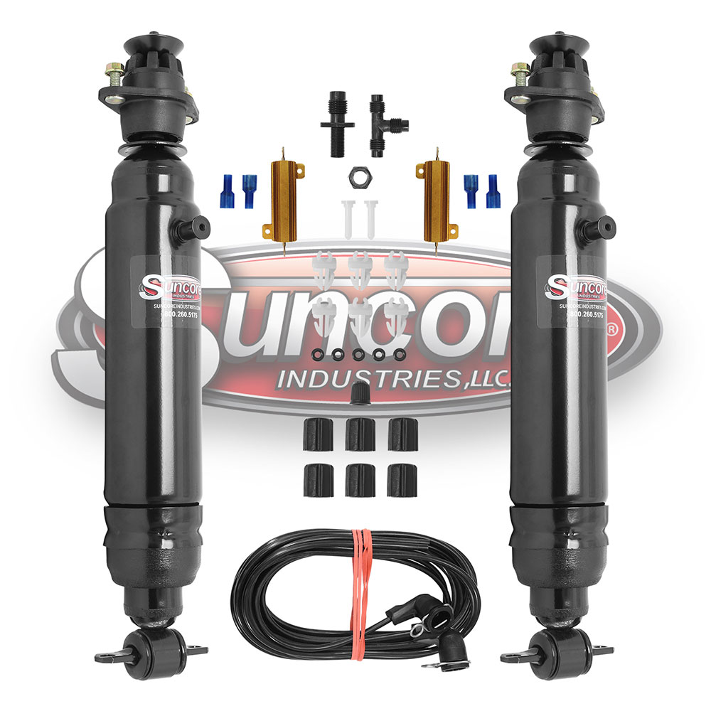 Electronic Suspension to Air Shock Absorbers Conversion Kit Rear Pair - GM