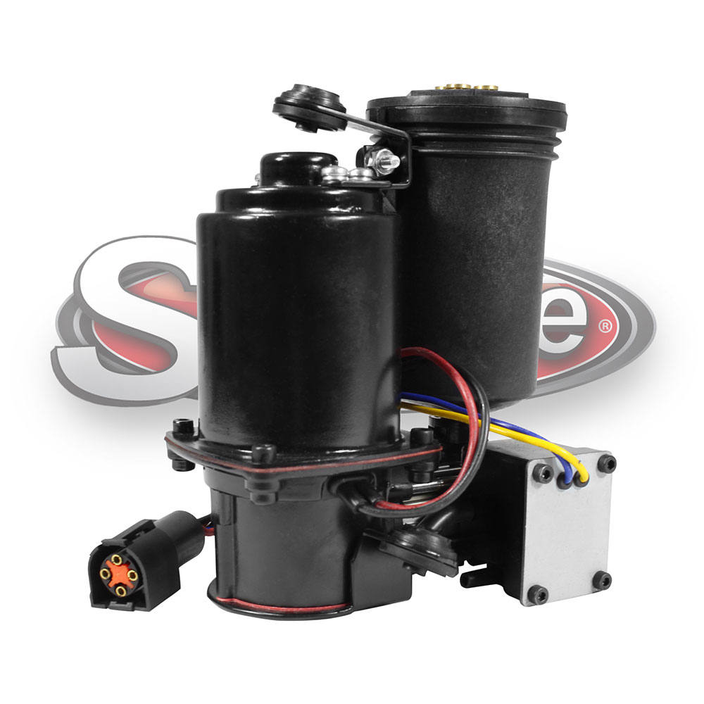 Air Ride Suspension Air Compressor with 4 Outlet Dryer - Chrysler & Lincoln