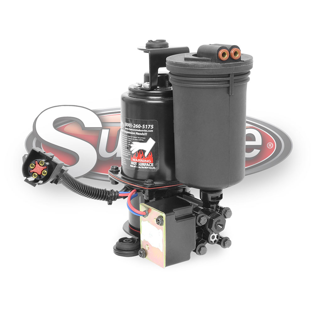 Air Ride Suspension Compressor with 2 Outlet Dryer - Continental