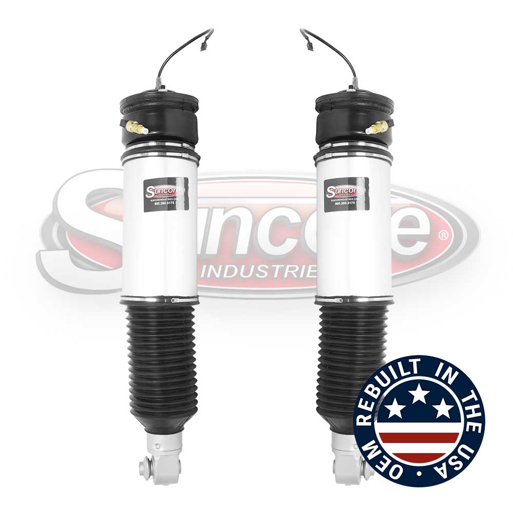 Rear Pair of Self-Leveling Air Strut - BMW 7 Series E65 E66 OEM Remanufactured