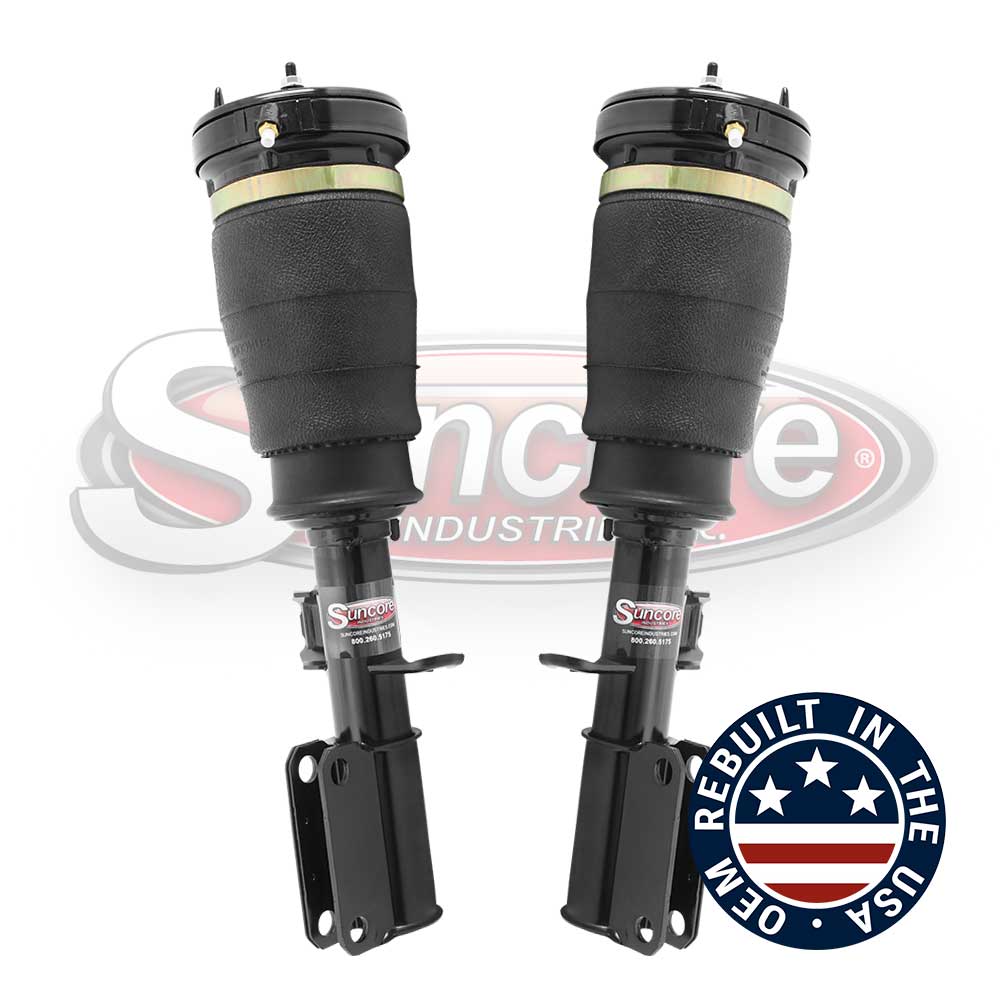 Front Pair Self-Leveling Suspension Air Struts - 2000-2006 BMW X5 E53 OEM Remanufactured