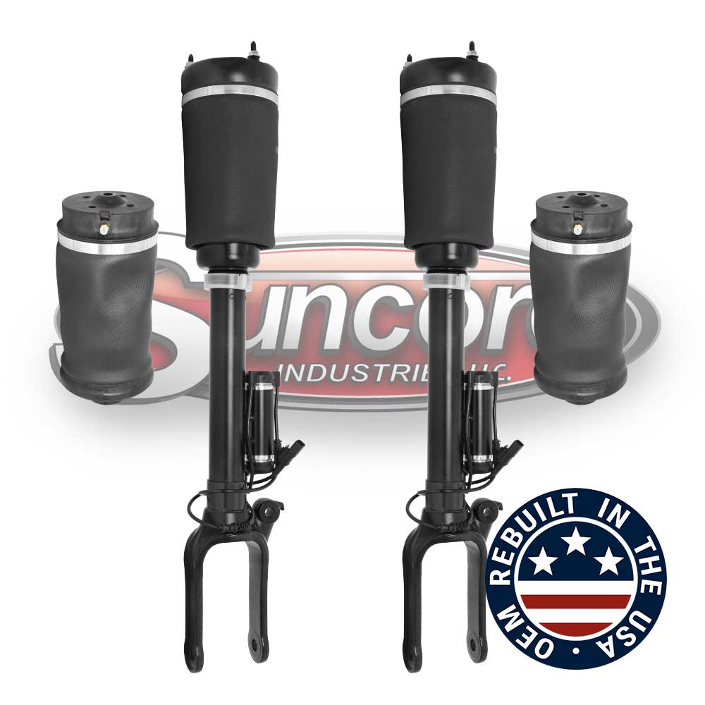 X164 W164 Airmatic Air Struts & Springs with Active Dampening System (ADS) Bundle - Mercedes-Benz GL & ML Class