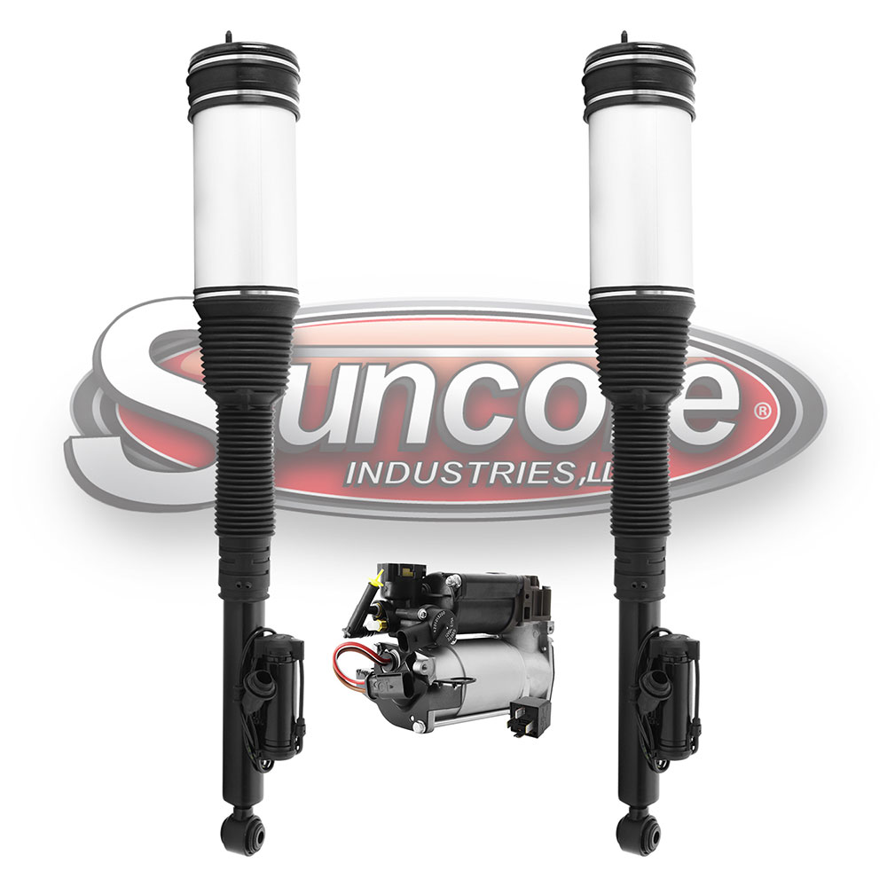 Mercedes S-Class Rear Airmatic Suspension Air Struts & Compressor Assembly Replacement for W220 Platform