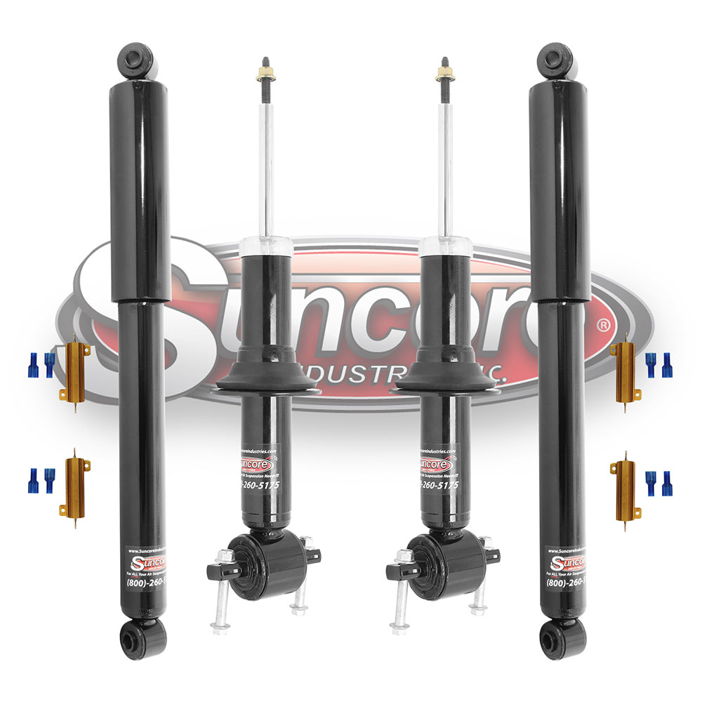 Electronic Active Suspension to Passive Gas Shock Absorbers Conversion Kit - GMC, Cadillac & Chevy
