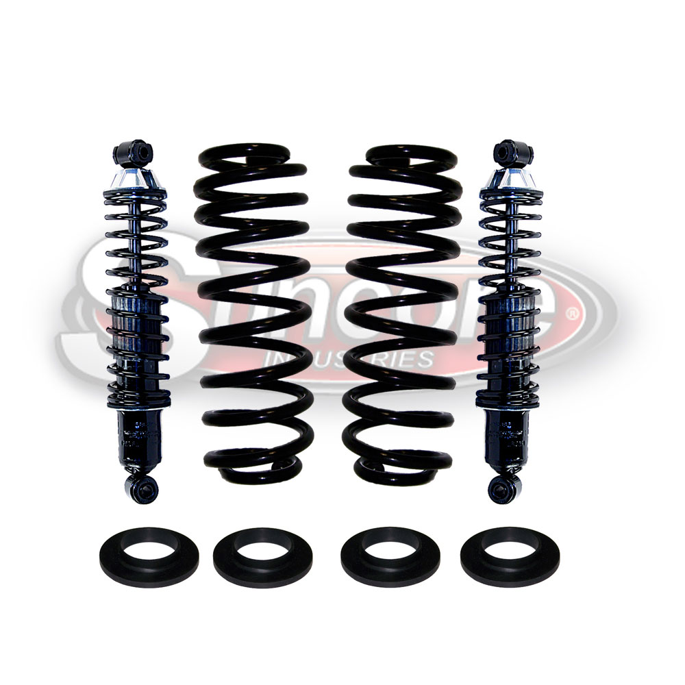 Rear Air to Coil Spring Suspension Conversion Kit - 1995-2003 Ford Windstar