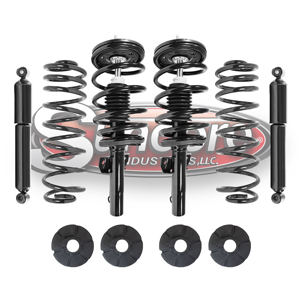 Front and Rear Air to Coil Spring Conversion Kit  - 1995-2003 Ford Windstar