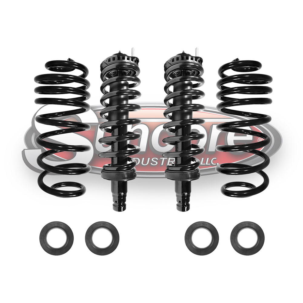 GMT 360 Air Suspension to Loaded Strut and Coil Spring Conversion Kit