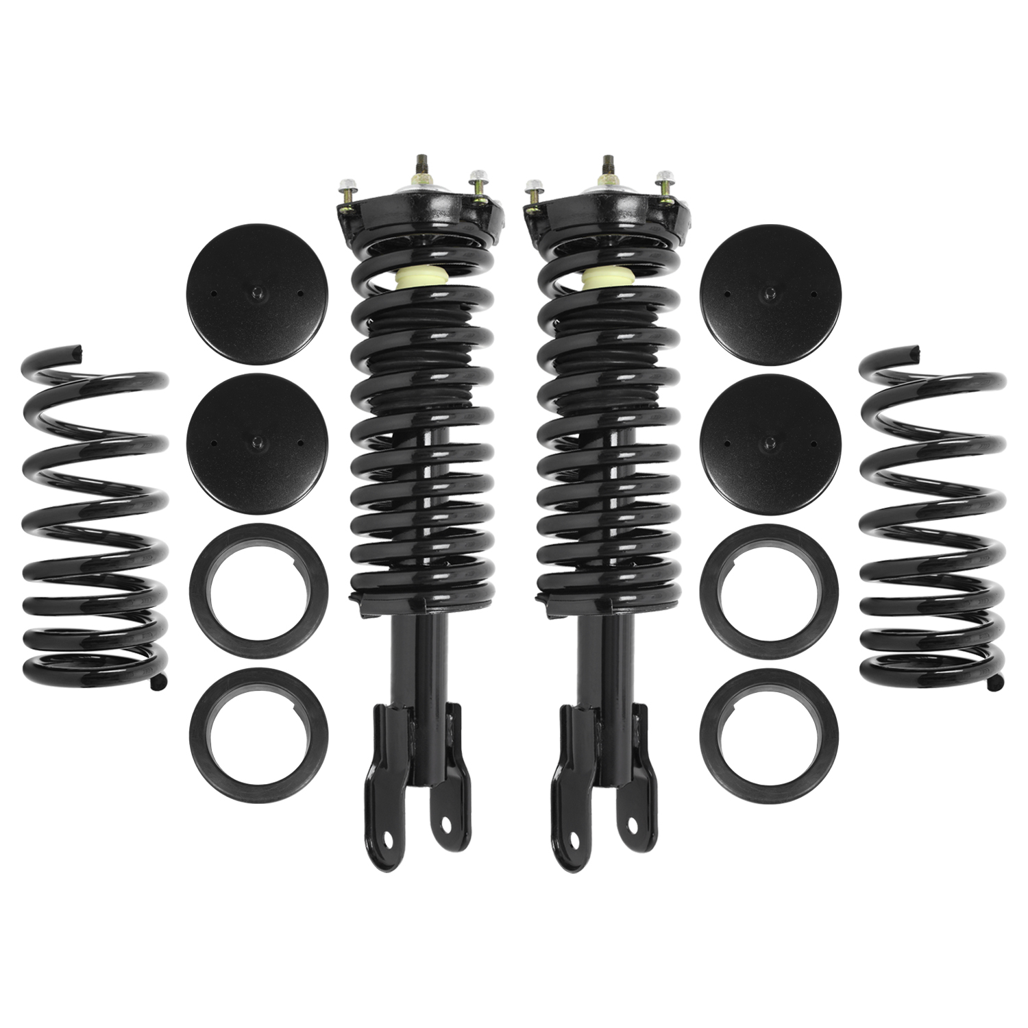 Air Suspension Air to Coil Spring and Strut Conversion Kit - 1993-1998 Lincoln Mark VIII