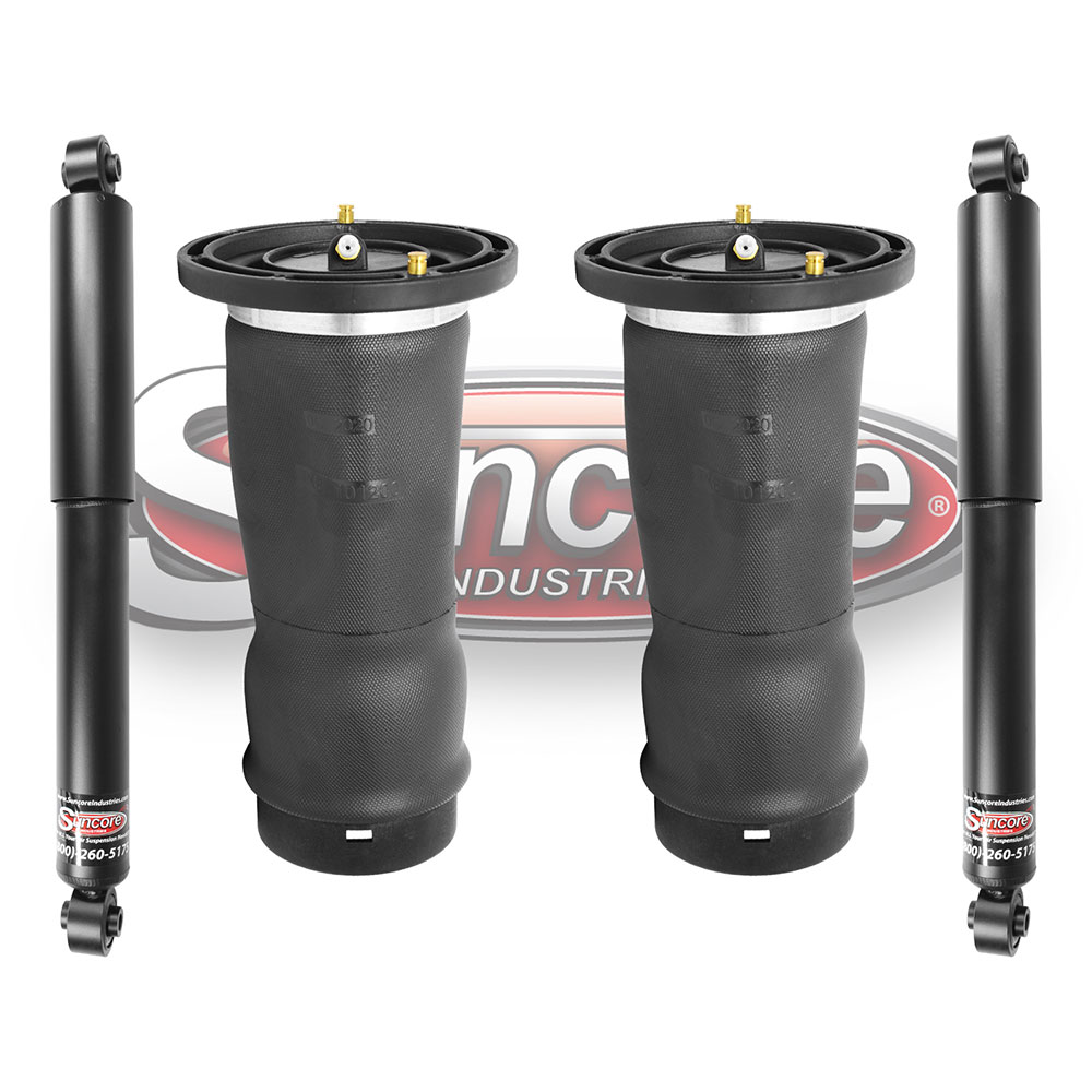 L318 Air Suspension Air Springs with Heavy Duty Gas Shock Absorbers Rear Pairs - Land Rover Discovery