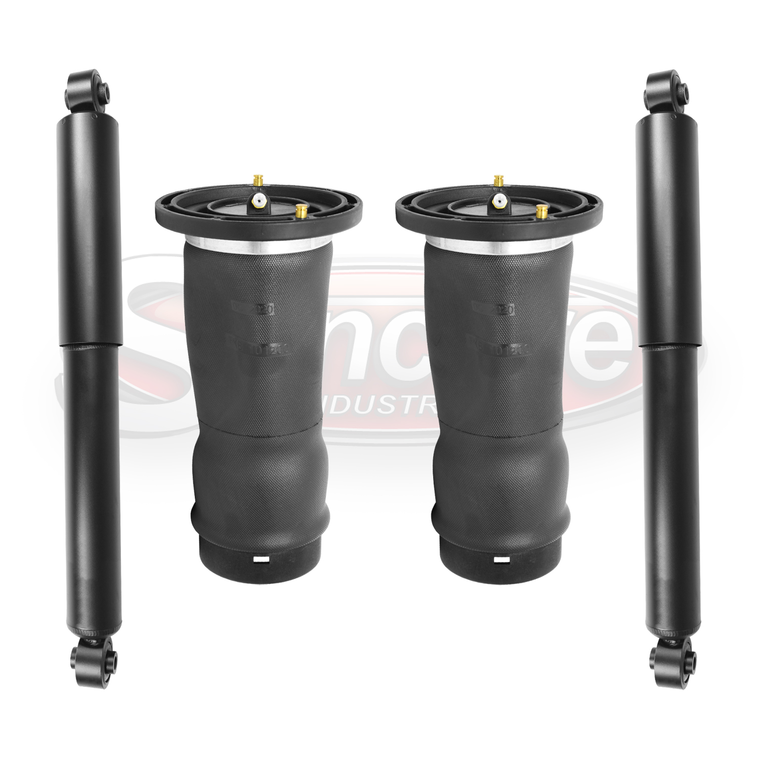 L318 Air Suspension Air Springs with Gas Shock Absorbers Rear Pairs - Land Rover Discovery