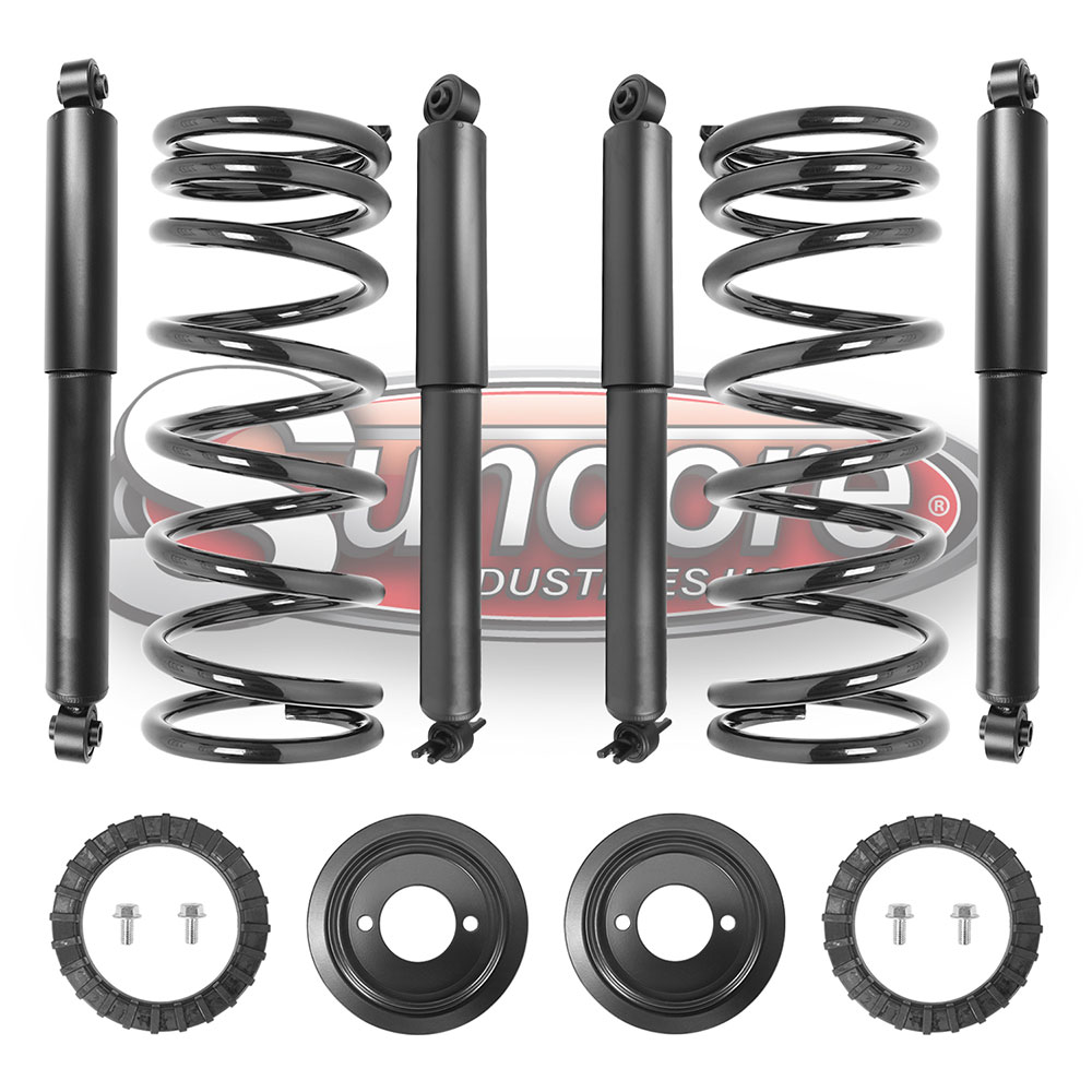 Air Spring to Shock & Rear Coil Conversion Kit-1999-2002 Land Rover Discovery L318