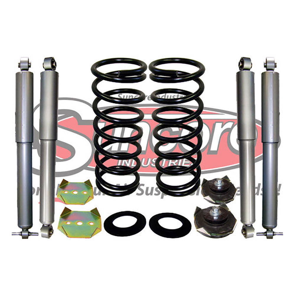 L318 Air to Coil Spring Conversion Kit W/ Shock Absorbers - L318 Discovery