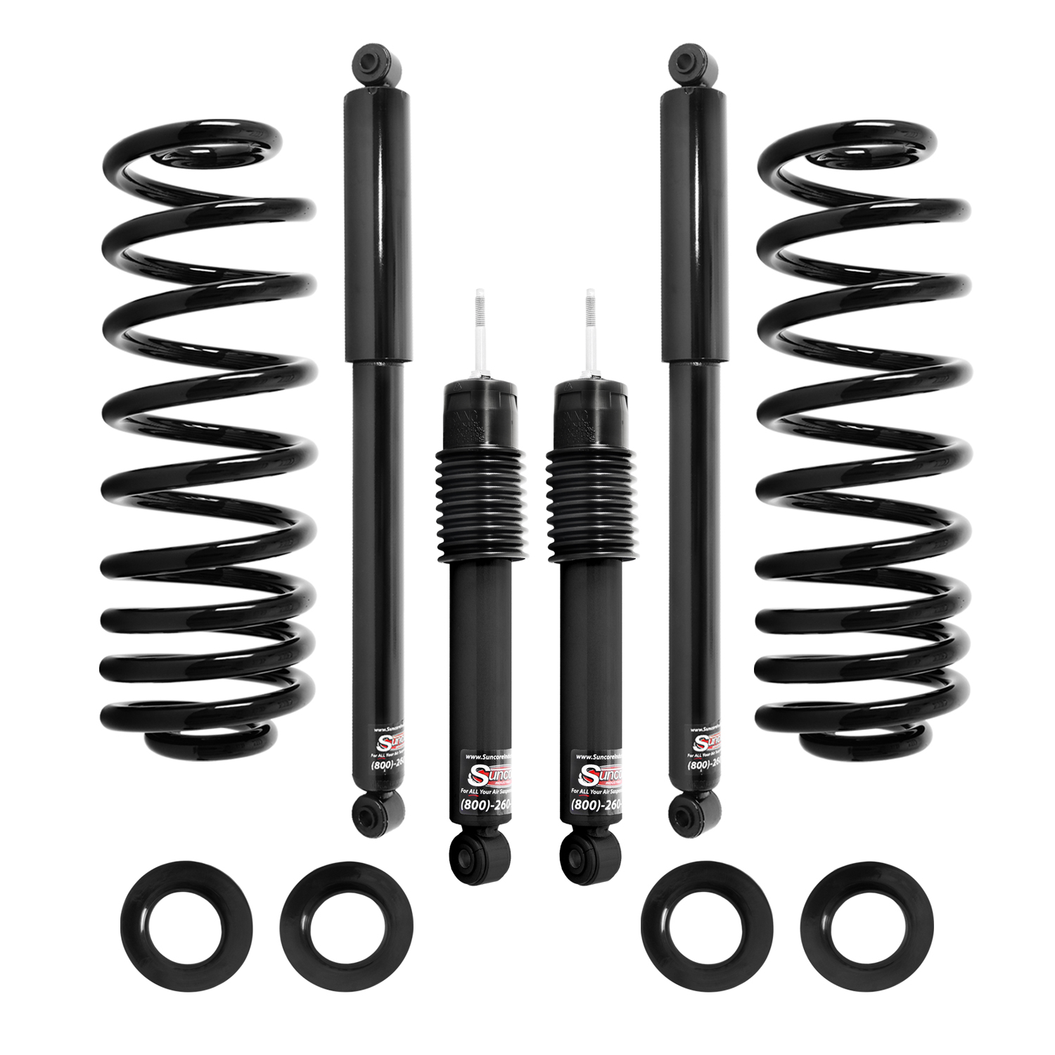 GMT913 Air Suspension Air Springs to Coil Springs with Gas Shock ...