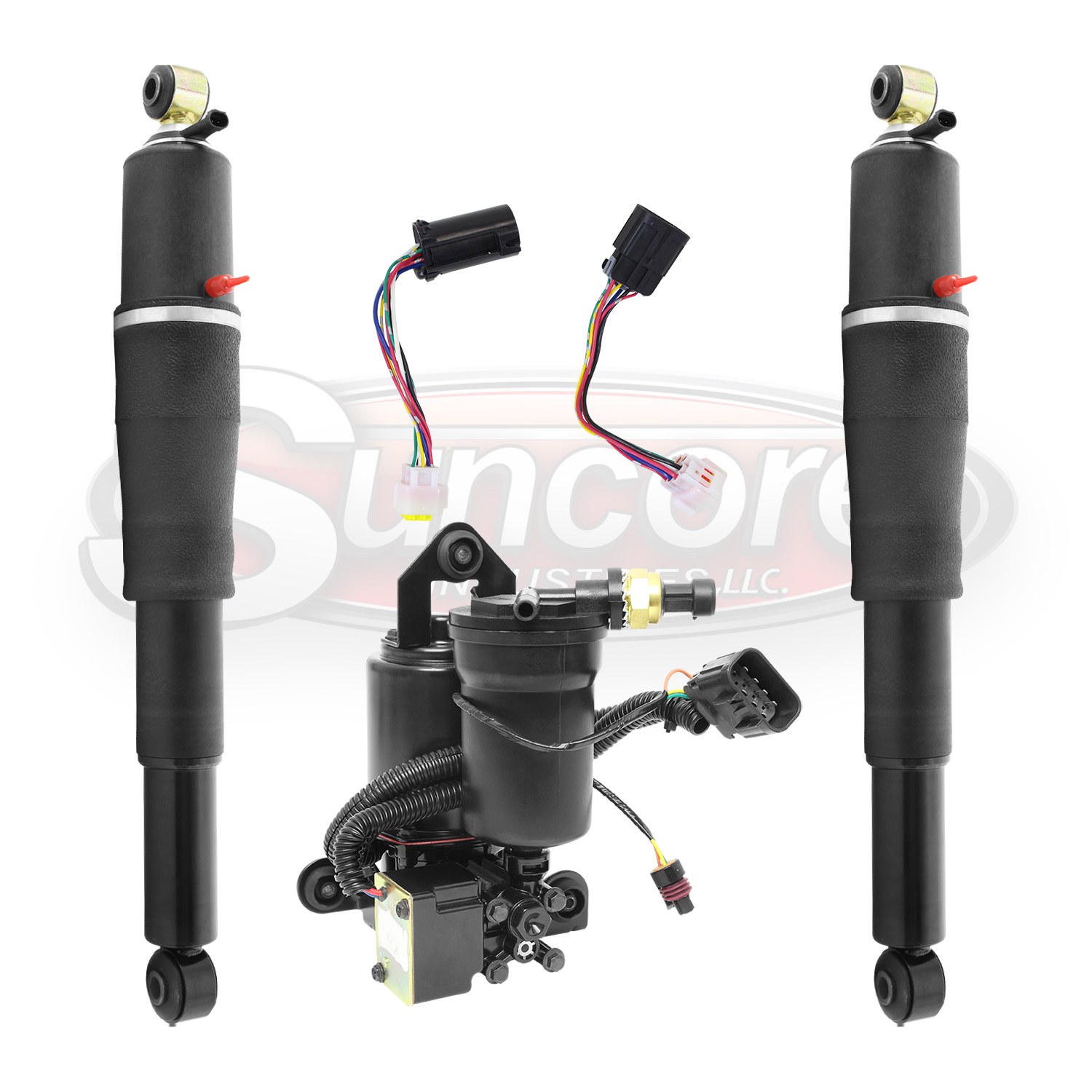 Z55 Electronic Air Shock and Compressor Kit Rear Pair - GMC, Cadillac