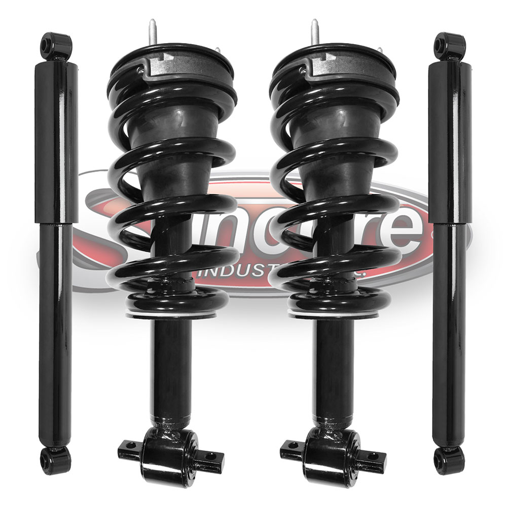 Front Quick Complete Struts & Rear Shock Absorbers Kit - Chevy & GMC