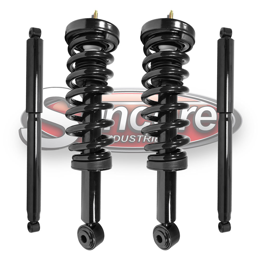 Front Complete Strut Assemblies & Rear Shock Absorbers Bundle - 4WD Ford F-150