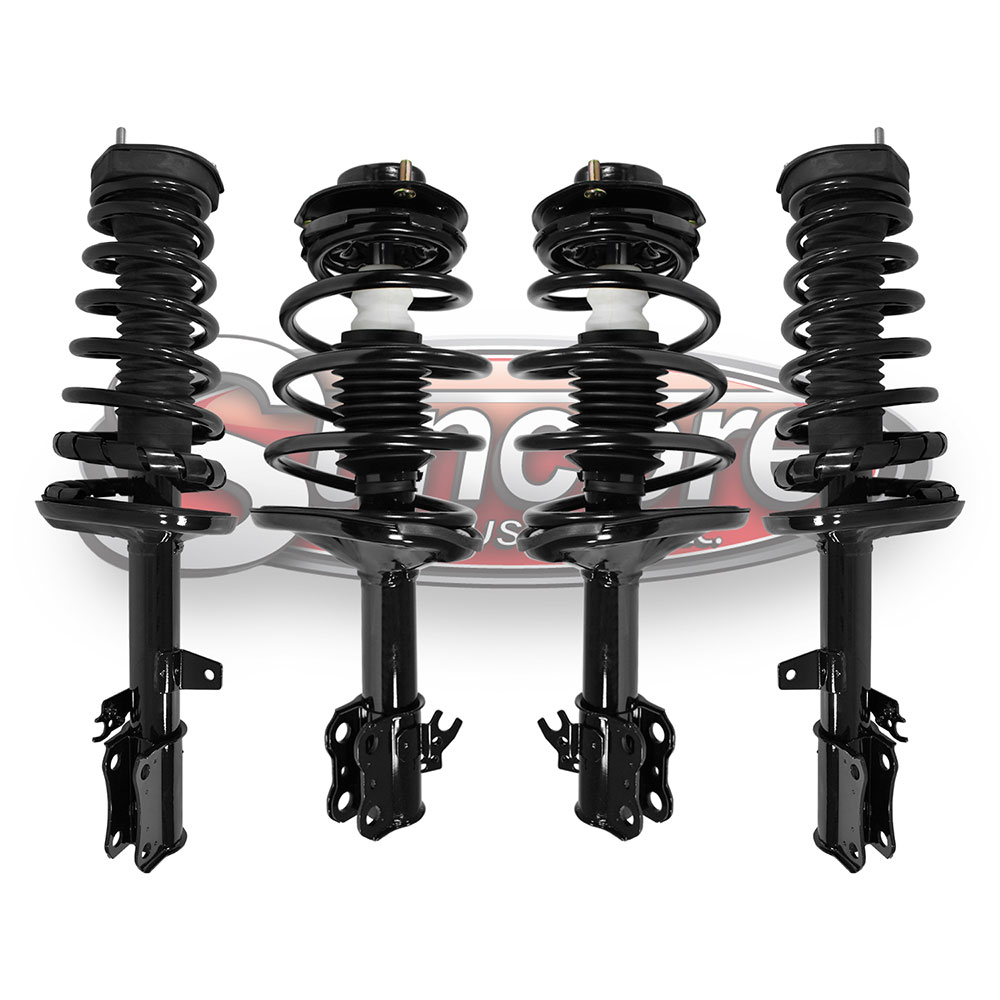 Quick Complete Strut & Shock Assemblies Kit - Toyota Camry 4 Cyl