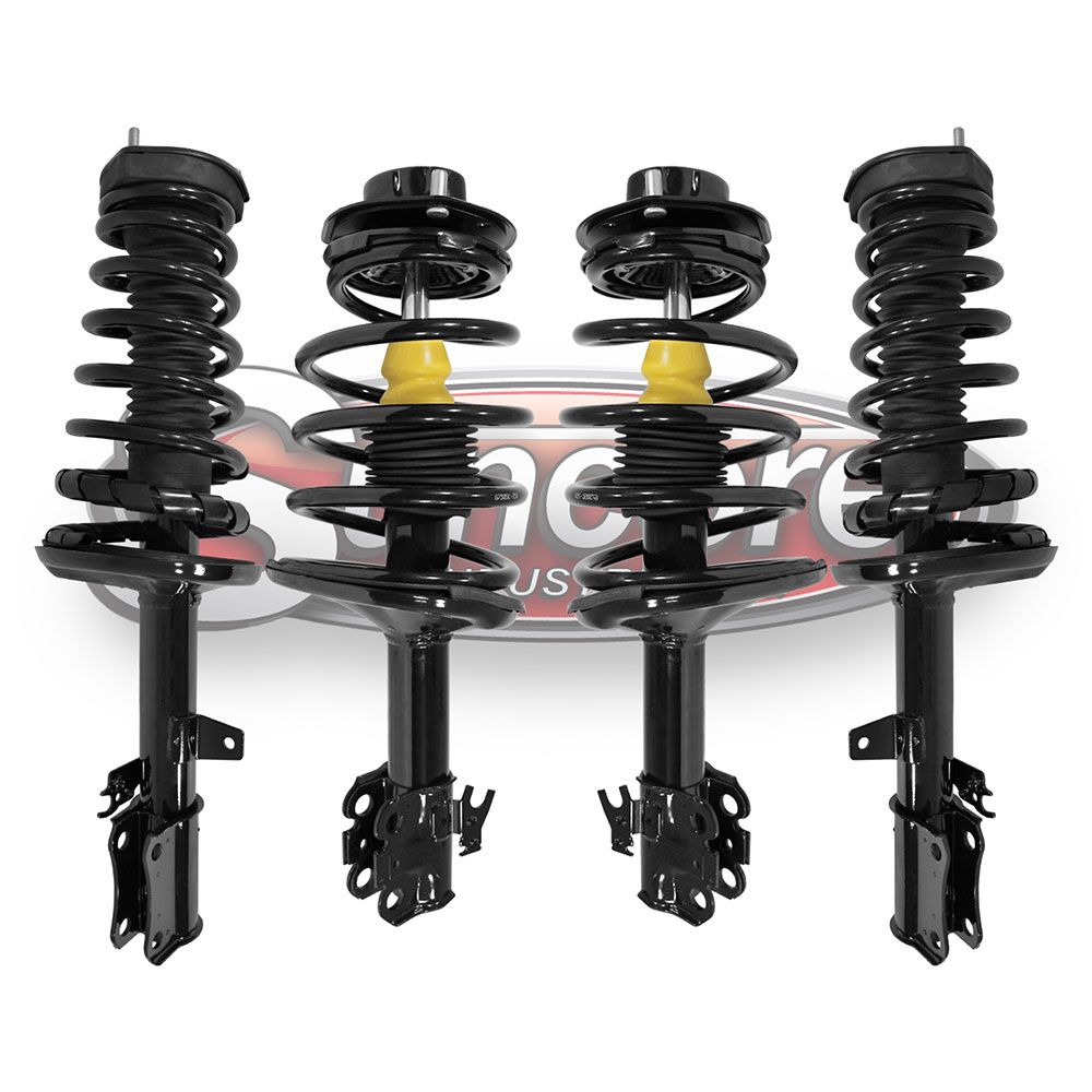 Quick Complete Strut & Coil Spring Assemblies Bundle - Toyota Camry 4 Cyl