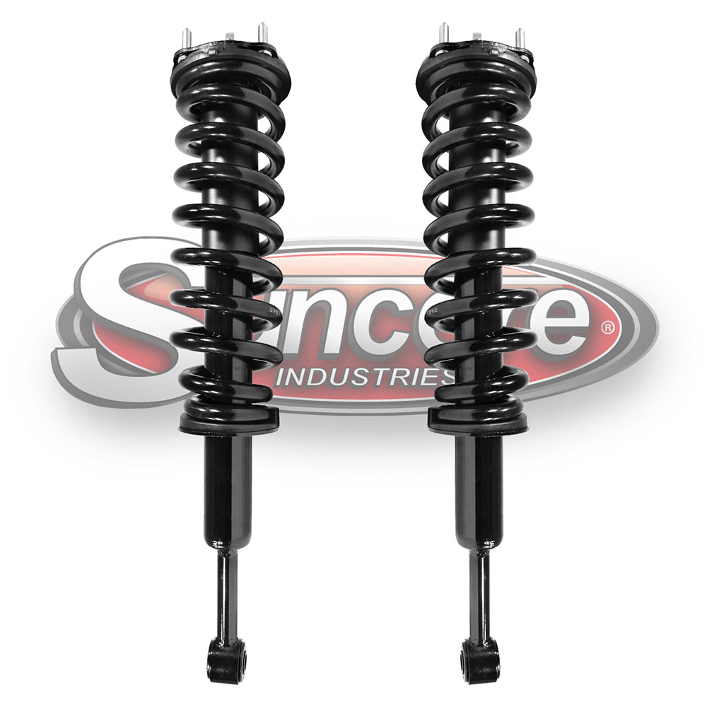Quick Complete Install Strut Assemblies Front Pair - Toyota Tundra