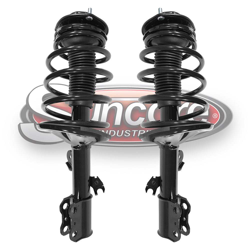 FWD Suspension Quick Install Complete Strut Assemblies Front Pair - Toyota Sienna