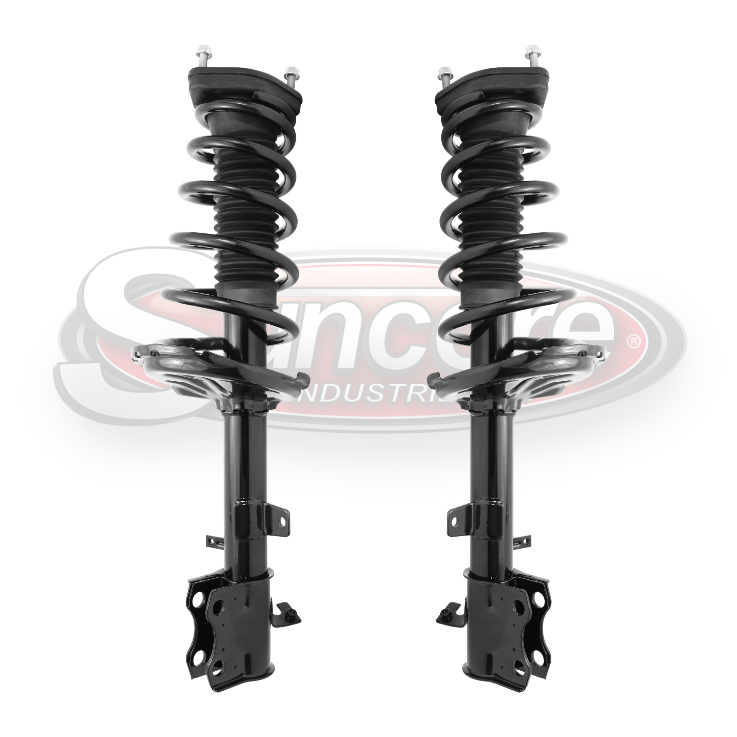 Rear Pair of Quick Complete Strut & Spring Assemblies - 2009-2014 Toyota Venza AWD