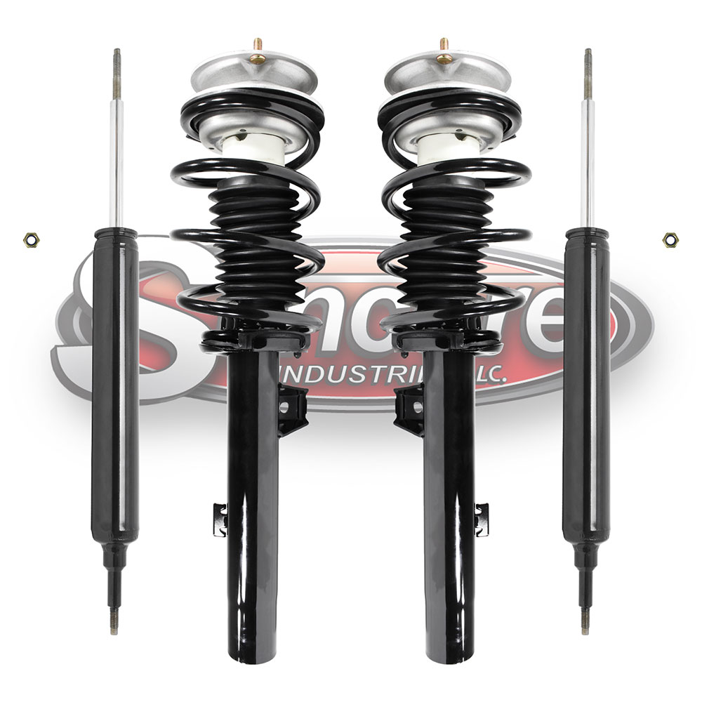 Front Quick Complete Struts & Rear Shock Absorber Kit - BMW 1 & 3 Series RWD
