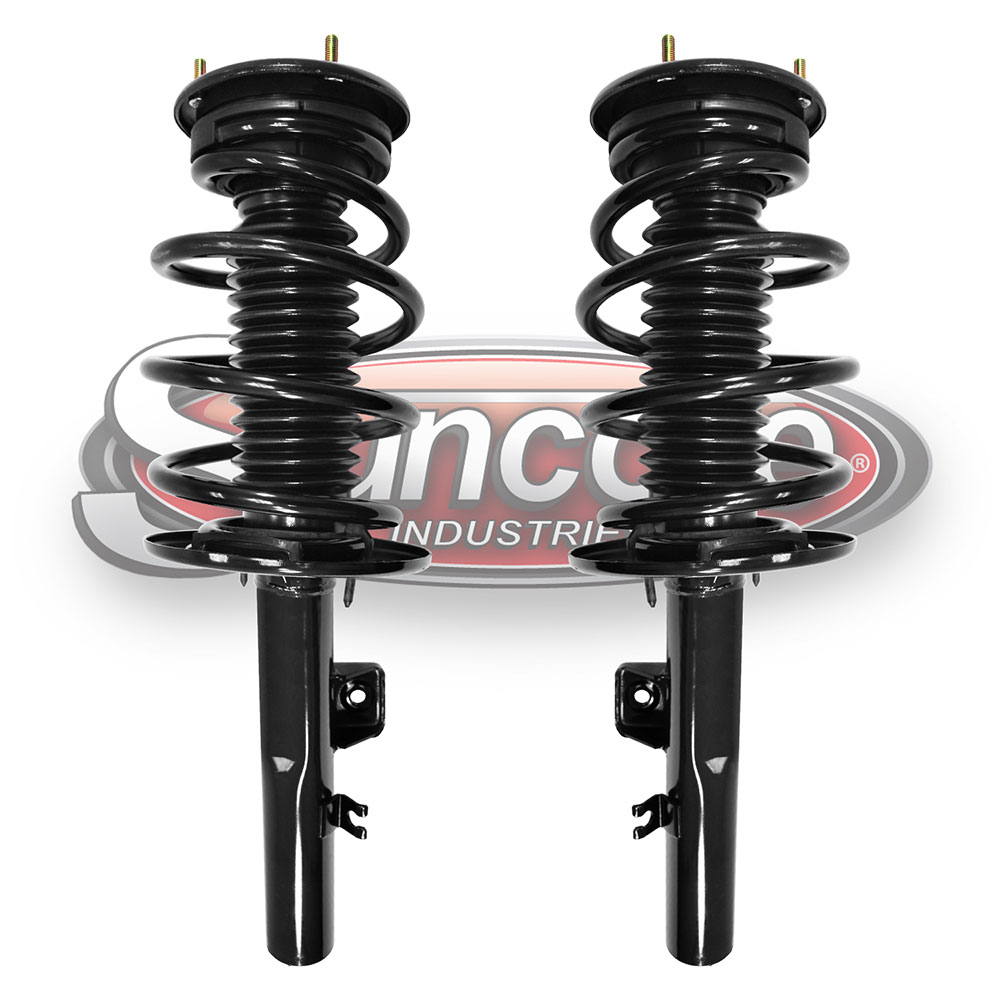 Quick Install Complete Strut Assemblies Front Pair - Ford Taurus X