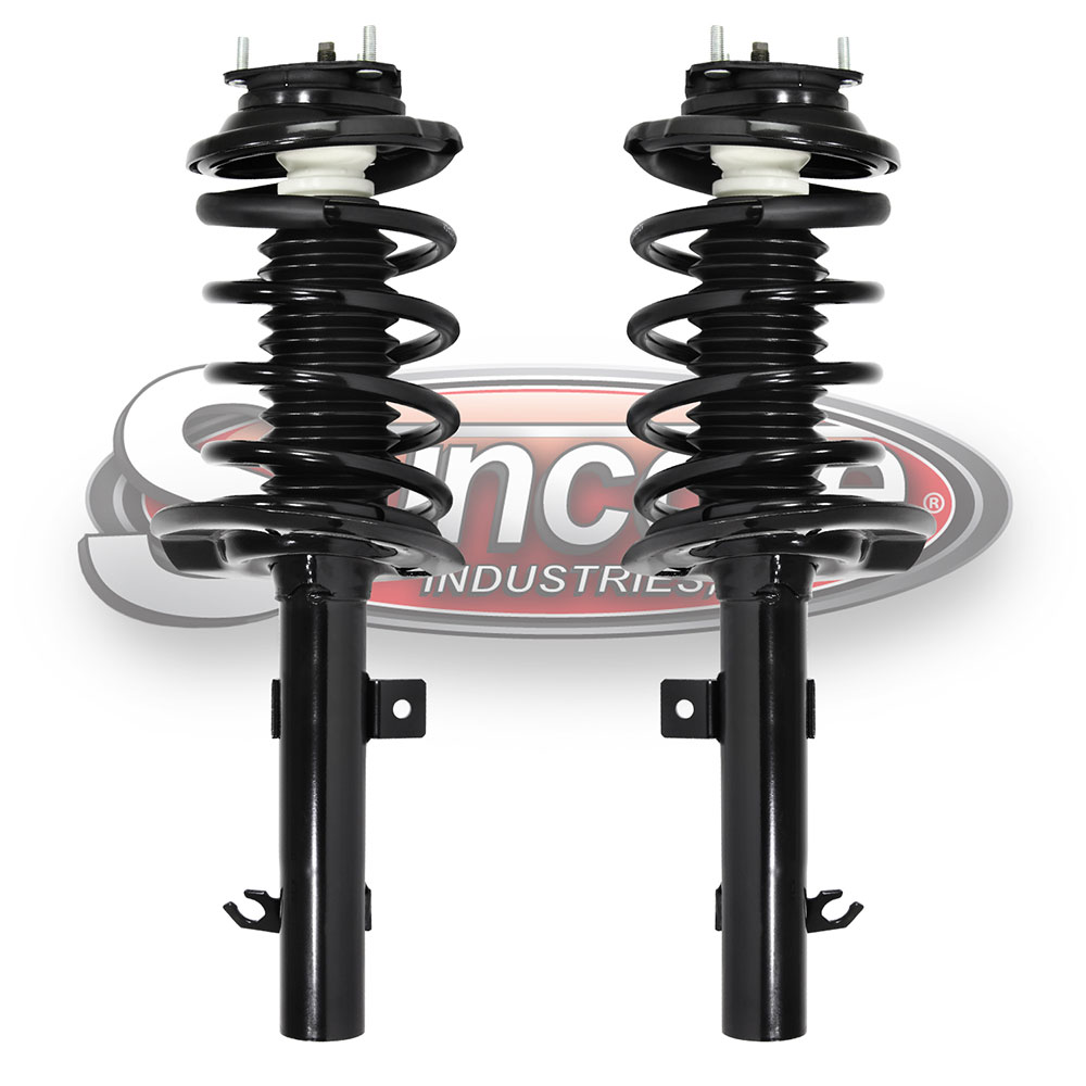 Quick Install Complete Strut Assemblies Front Pair - Ford Focus