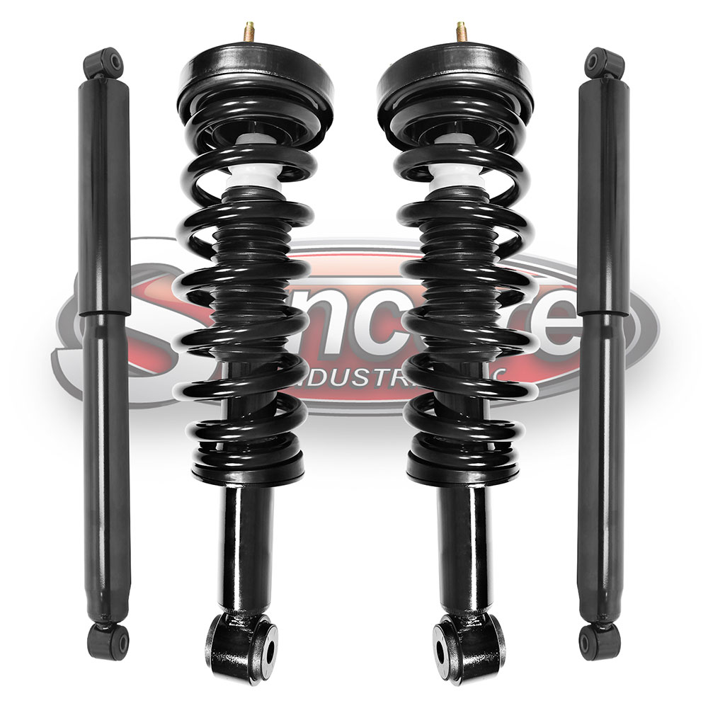 Front Quick Complete Strut & Coil Springs & Rear Shock Absorbers Kit - RWD Ford F-150