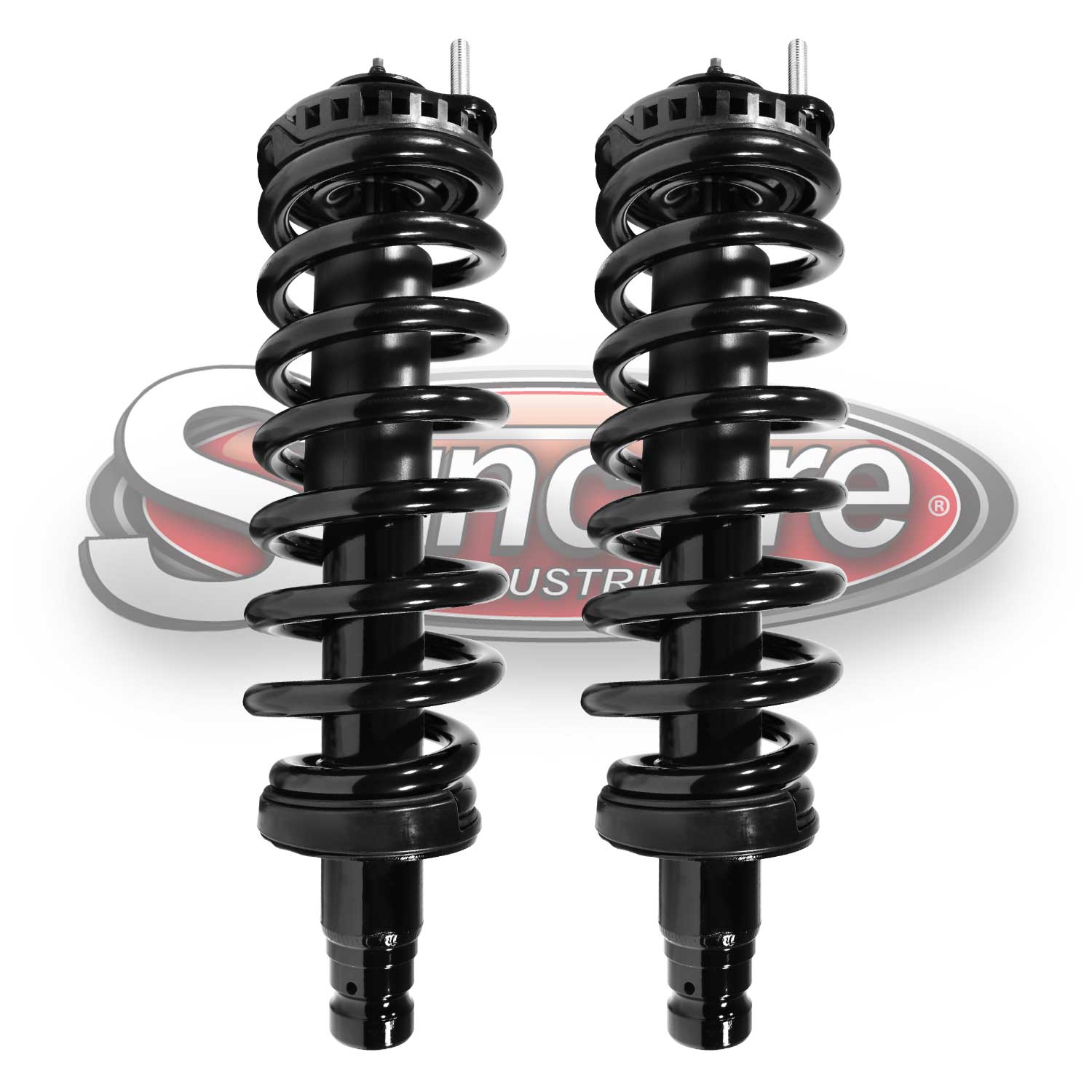 Front Pair Quick Complete Struts & Springs- 02-09 Buick Chey GMC Isuzu Olds Saab