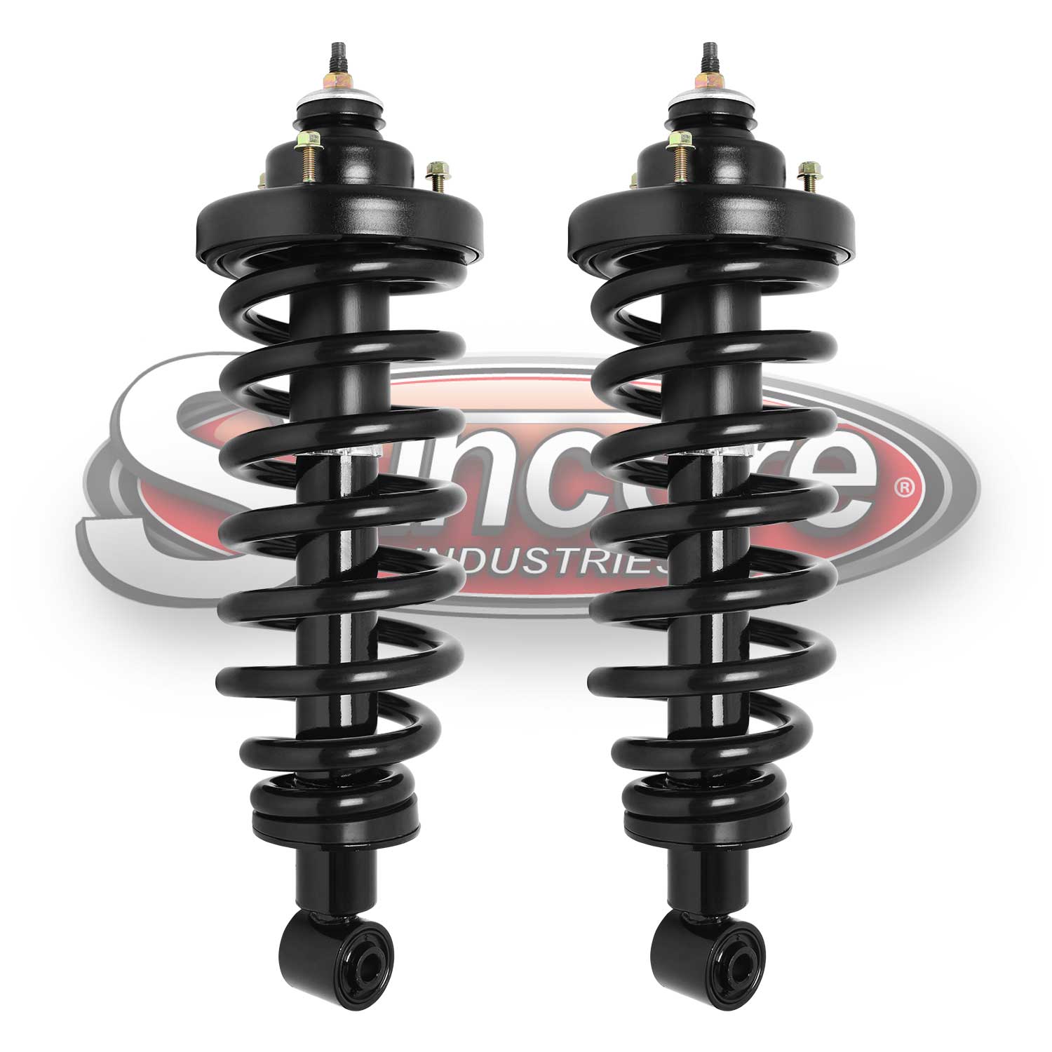Rear Pair of Quick Complete Struts & Springs- 2007-2010 Ford Explorer Sport Trac