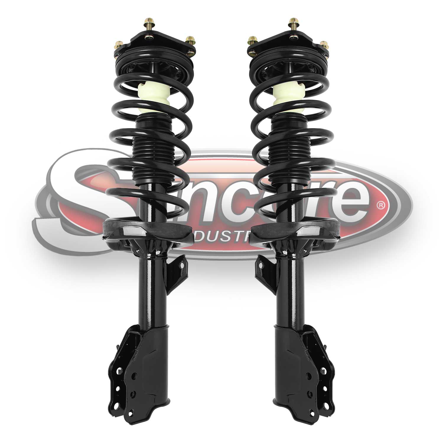Front Pair of Quick Complete Strut & Spring Assemblies - 2000-2006 Mazda MPV