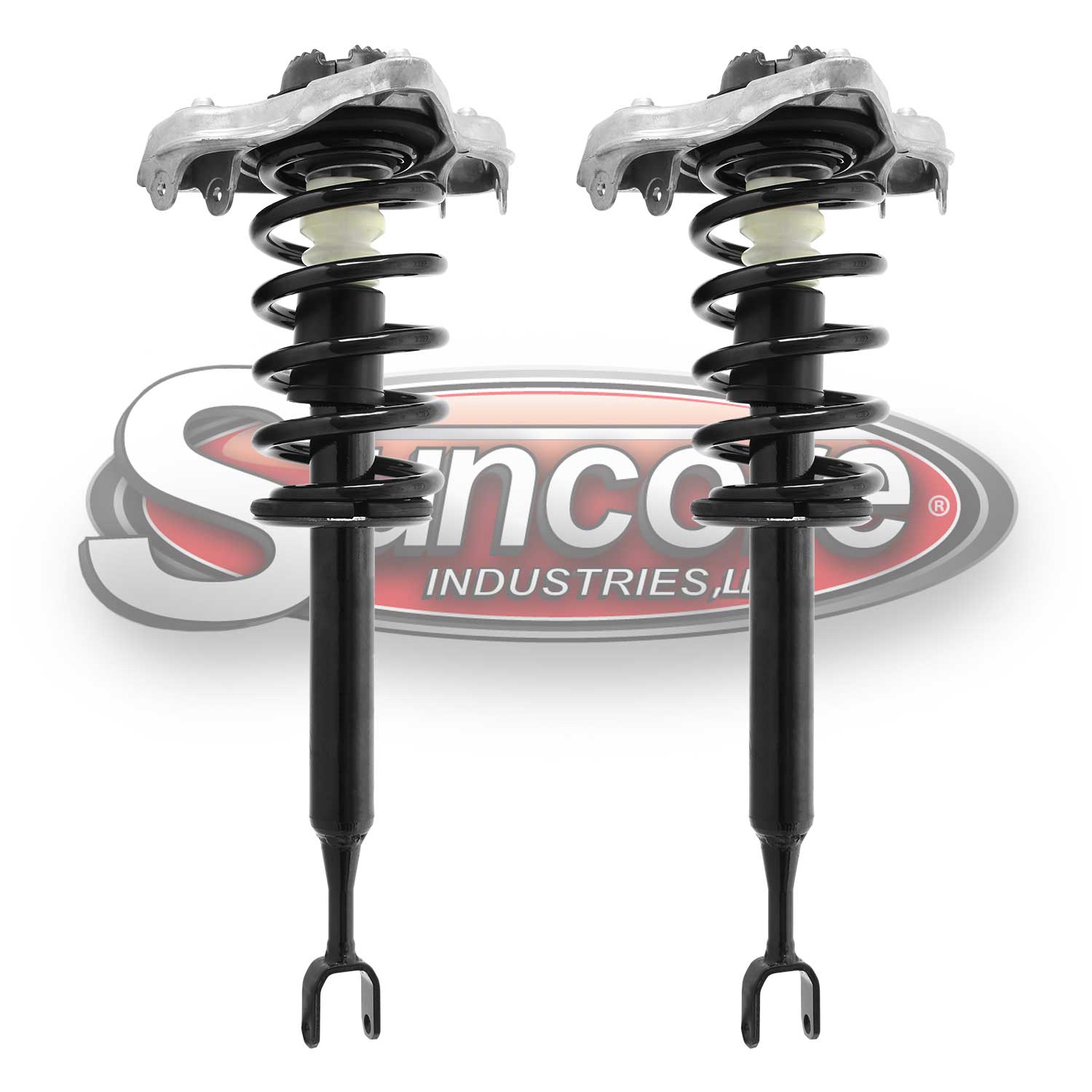 Front Pair of Quick Complete Struts & Springs - 2002-2005 Audi A4 & A4 Quattro
