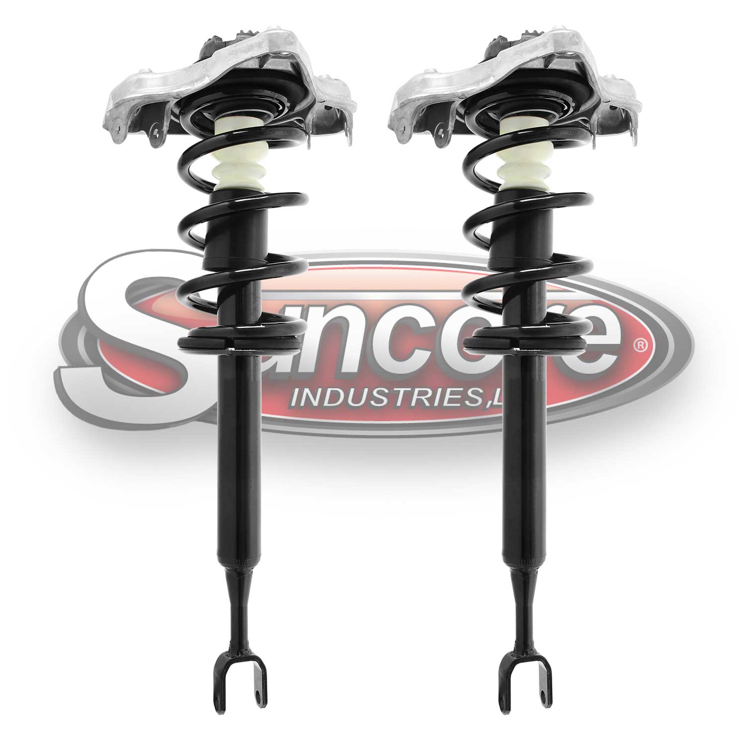 Front Pair of Quick Complete Struts & Springs - 2005-2008 Audi A4 & A4 Quattro