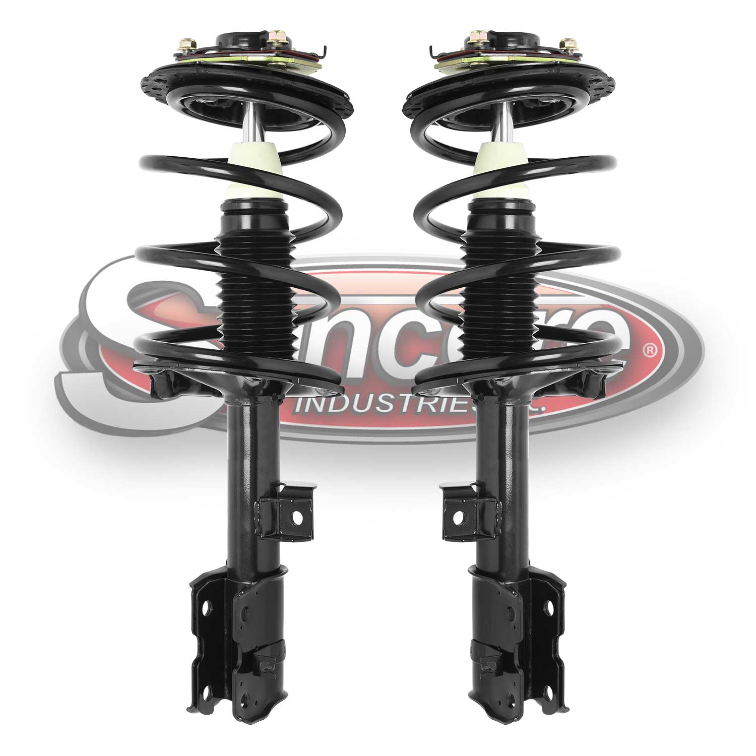 Front Pair of Quick Complete Struts & Springs - 2003-2008 Infiniti FX35 & FX45
