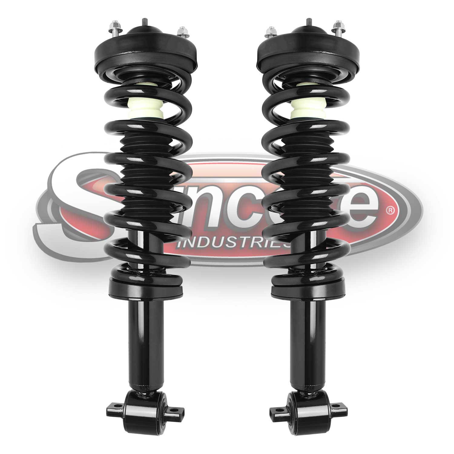 Front Pair of Quick Complete Strut & Spring Assemblies - 2014 Ford F-150 RWD