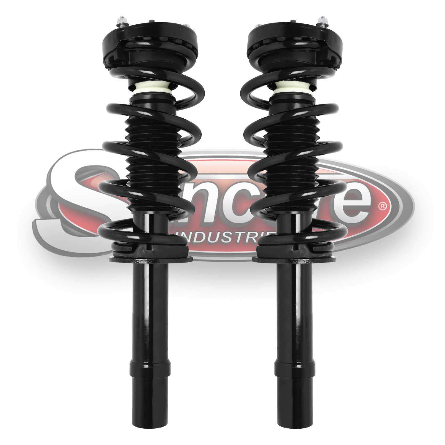 Front Pair Quick Complete Struts & Springs -12-17 Chrysler 300 & Charger V6 AWD