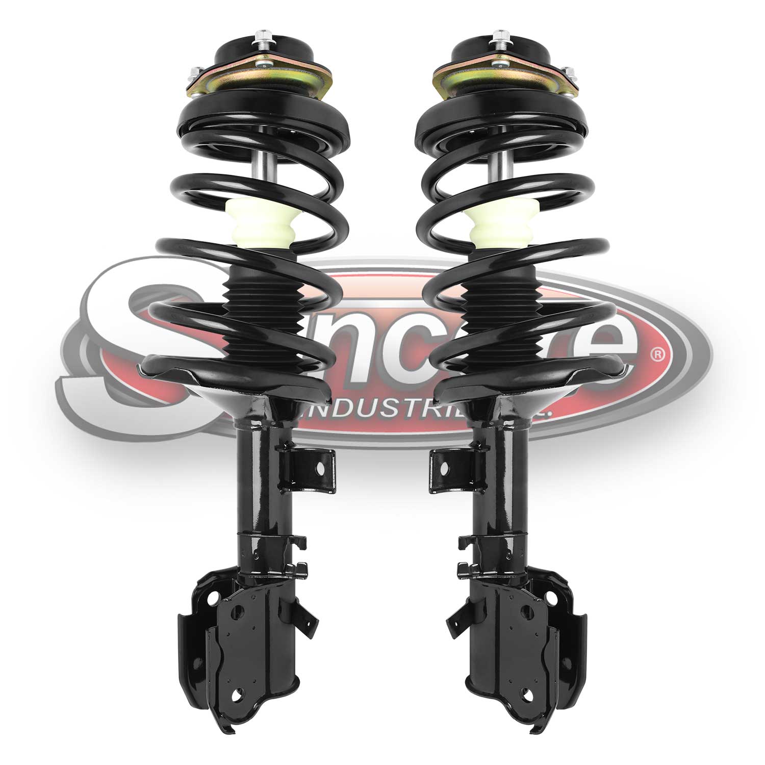 Front Pair of Quick Complete Struts & Springs - Infiniti QX4 & Nissan Pathfinder RWD